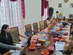 Rapat Bersama Direksi PT. Padoma, Pj.Gubernur Ali Baham Instruksikan Pengusulan Audit dan Gelar RUPS