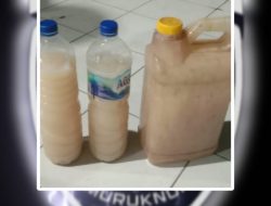 Polres Gowa Amankan Empat Pelaku Peredaran Miras Jenis Ballo dalam Operasi Pekat Lipu 2025