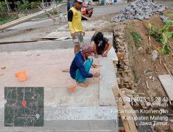 Proyek Jembatan Kertorejo Kromengan, CV Menang Abaikan Keselamatan Pekerja 