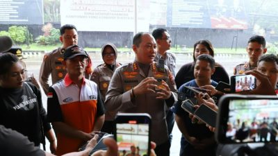 Polresta Malang Kota Bersama Serikat Pekerja/Butuh Melaksanakan Apel Kebangsaan dan Deklarasi*