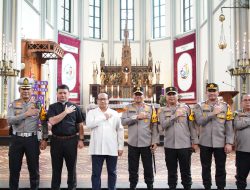 Kapolda Metro Jaya Tinjau Pospam Stasiun Gambir, Pastikan Pelayanan Operasi Lilin Jaya 2025 Berjalan Optimal