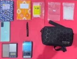 255,41 gram Sabu Diamankan, Lima Orang Hari Raya Dibalik Jeruji Besi