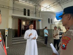Sterilisasi Gereja Jelang Jumat Agung Libatkan K-9, Pastor Vikar Paroki Katedral Ijen Apresiasi Polresta Malang Kota