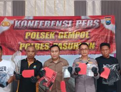 Ungkap Kasus Pencurian Dengan Pemberatan, Polsek Gempol Intensifkan Kamtibmas