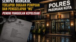 Sempat Mangkir, Terlapor Dugaan Penipuan Dan Penggelapan “MS” Penuhi Panggilan Kepolisian