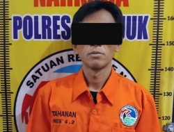 Satresnarkoba Polres Nganjuk Ungkap Peredaran Sabu 10,63 Gram, Satu Terduga Pelaku Diamankan