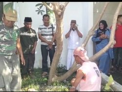 Rayakan Idhul Adha, Majelis Shalawat Wartawan dan LSM Qurban 1 Ekor Kambing, Anggota Terima Sawer dari Pengasuh