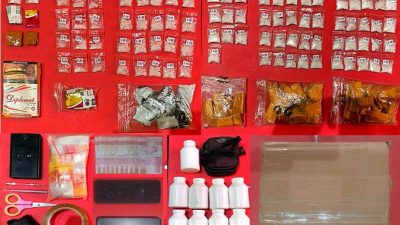Satresnarkoba Polres Nganjuk Gagalkan Peredaran Sabu dan Pil Dobel L, Pemuda Prambon Diamankan