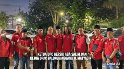 Edi Macan Resmi Dikukuhkan, Ktua DPC Gresik dan Ketua Balongpanggang Hadir Berikan Dukungan