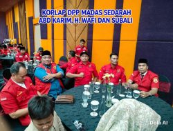 Tiga Korlap DPP MADAS SEDARAH, ABD KARIM, H. WAFI dan SUBALI Sampaikan Dukungan Penuh Kepada Aba EDI MACAN