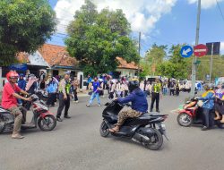 Dalam Aksi UNRAS, Satlantas Terjunkan personil untuk Kelancaran Lalulintas
