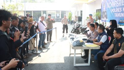 Dalam Waktu 5 Jam 14 Pelaku Pengeroyokan di Loceret Ditangkap Aparat Penegak Hukum