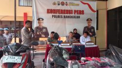 Satreskrim Polres Bangkalan, Berhasil Ungkap 16 Kasus Dengan 20 Tersangka