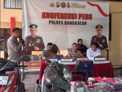 Satreskrim Polres Bangkalan, Berhasil Ungkap 16 Kasus Dengan 20 Tersangka