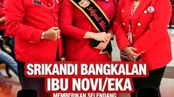 Srikandi Bangkalan Berikan Selendang Kehormatan kepada Calon Srikandi DPD MADAS Sedarah di Momen Pelantikan DPC Malang