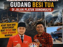 DPD Madas Jatim Desak Sidak Segera! Gudang Besi Tua di Jalan Platuk Donomulyo Ganggu Warga Maupun Pengguna Jalan