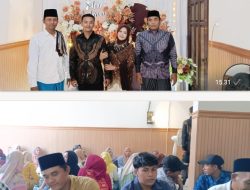 Momen Bahagia Pertunangan Muhammad Imbron dan Selfi, Dihadiri Tokoh Masyarakat