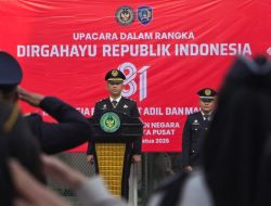 Peringatan Hari Ulang Tahun (HUT) ke-81 Rutan Kelas 1 Jakarta Pusat  Berikan 679 Remisi Umum 43 Narapidana Langsung bebas