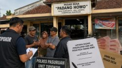 Datangi Pasar Desa “Padang Howo”, Kanit Tipidkor : Berproses Dan Pulbaket