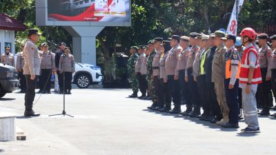 Polresta Malang Kota Berikan Pelayanan Maksimal, 463 Personel Gabungan Amankan Aksi 500 Massa di Kayutangan