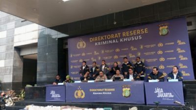Bermula Dari Informasi Dan Laporan Polisi, Polda Metro Jaya Amankan 16 Tersangka Sindikat Produksi Dan Peredaran Materai Palsu