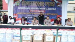 Polres Metro Jakarta Barat Bongkar Jaringan Internasional Pemasok Bahan Baku Narkoba, 7 Tersangka Ditangkap dan Barang Bukti 1,1 ton Senilai Rp119 Miliar Dimusnahkan