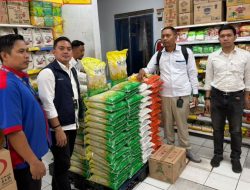 Satgas Pangan Polda Metro Jaya Cek Harga Beras di Pasar Tradisional Ciracas dan Retail Modern