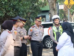 Polresta Malang Kota Intensifkan Gatur Lalin Setiap Pagi, Kapolresta Turun Langsung Pantau Zona Sekolah