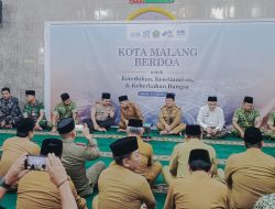 Hadiri Kota Malang Berdoa, Wakapolresta Malang Kota: Perkuat Sinergi untuk Bangsa yang Damai dan Berkah