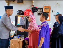 Kapolres Tangsel Melayat ke Rumah Duka Korban Peristiwa Pasar Cimanggis, Berikan Dukungan kepada Keluarga