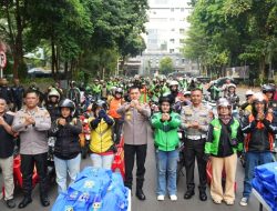 Sabtu Berkah Bersama Ojol, Kapolda Metro Jaya Ajak Pengemudi Utamakan Keselamatan