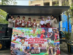 Tak Sekadar Jaga Keamanan, Polri Ajak Pelajar Peduli Pendidikan dan Lingkungan